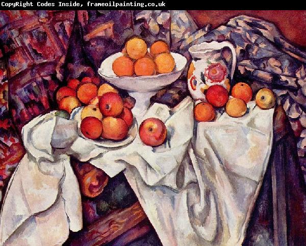 Paul Cezanne Stilleben mit Apfeln und Orangen